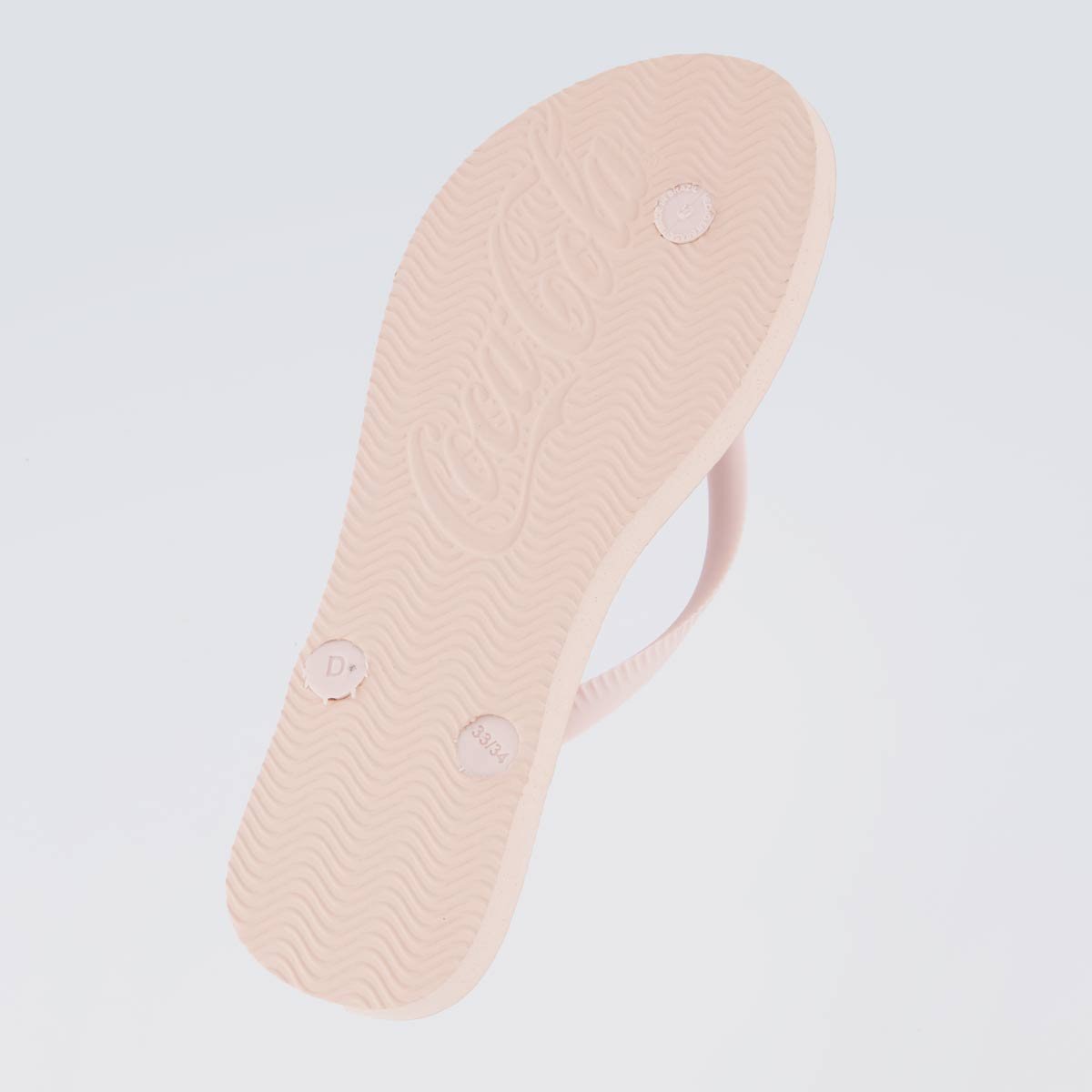 Chinelo Coca Cola Truist Feminino Rose Bege/Vinho 5