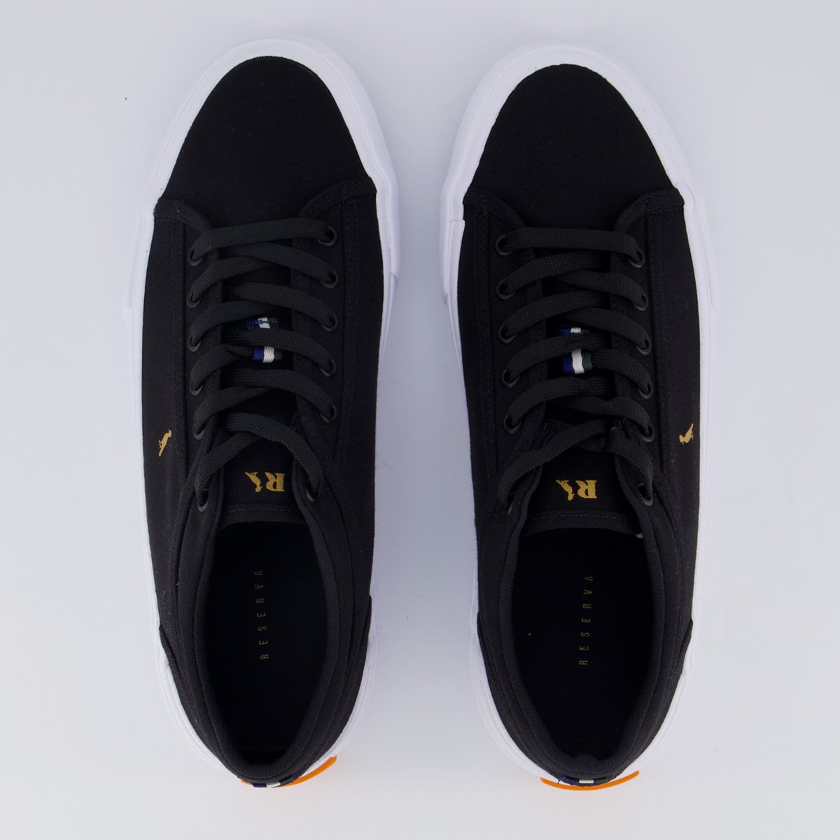 Tênis Reserva Basic Canvas Preto Preto 4