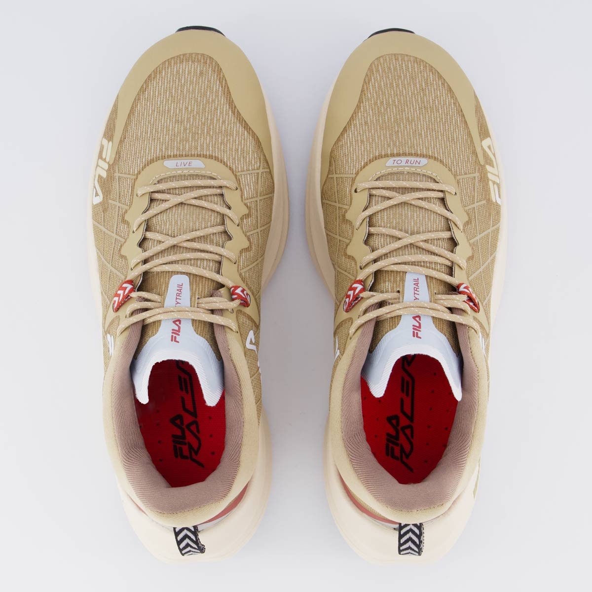 Tênis Fila Skytrail Bege e Oliva Bege 4