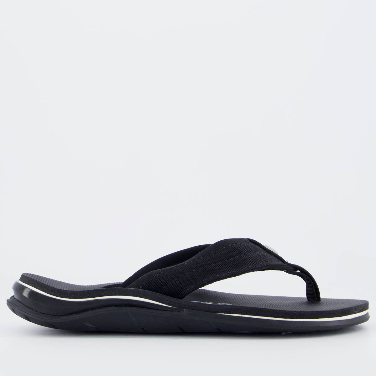 Chinelo Kenner X-Gel Confort Preto e Branco Preto 2