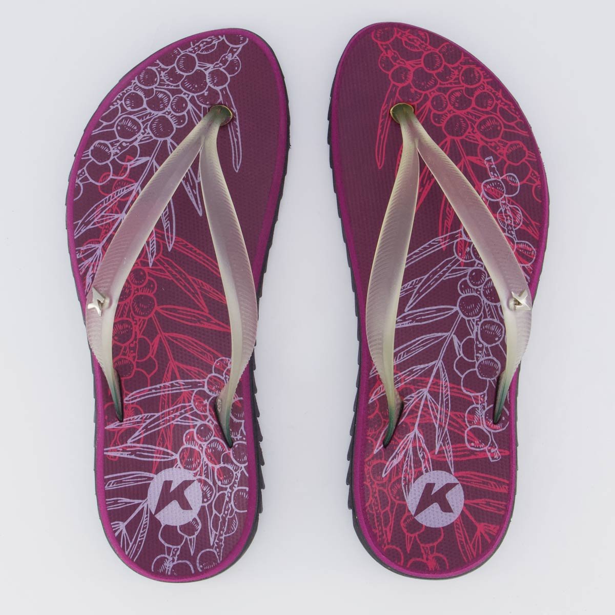 Chinelo Kenner Ibiza Açaí Feminino Roxo