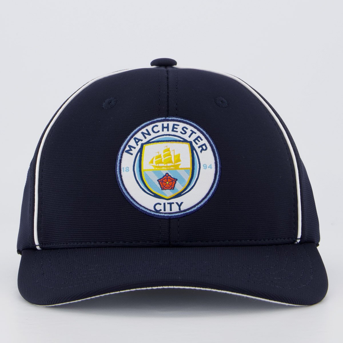 Boné Manchester City 6 Gomos Escudo Azul Marinho Azul Marinho 2