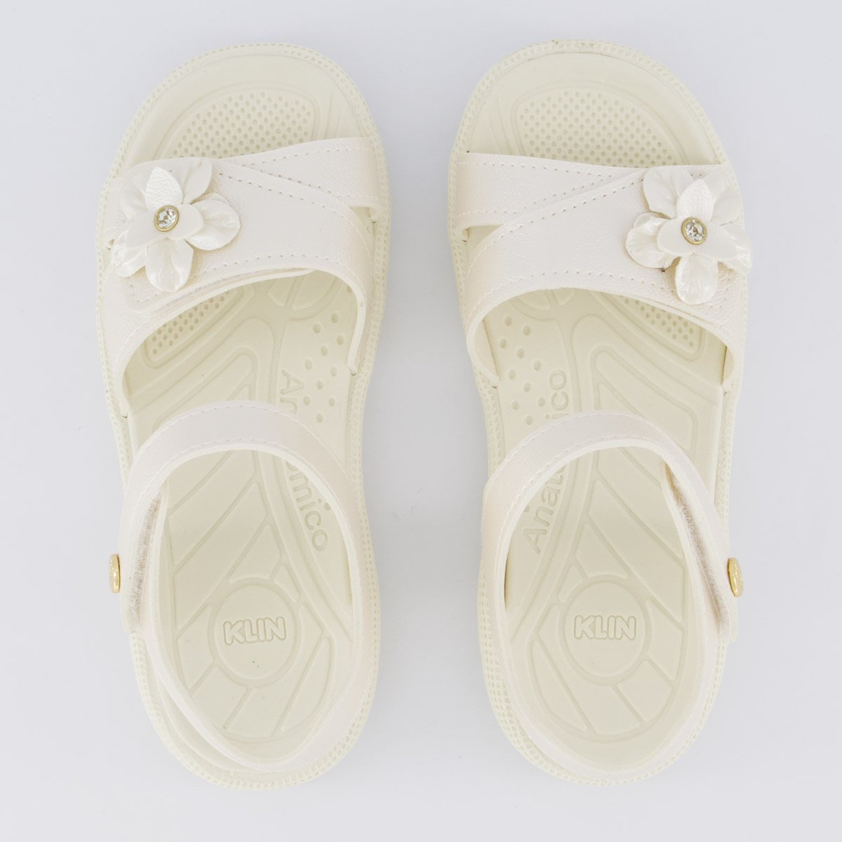 Papete Klin Tic Tac Infantil Off White