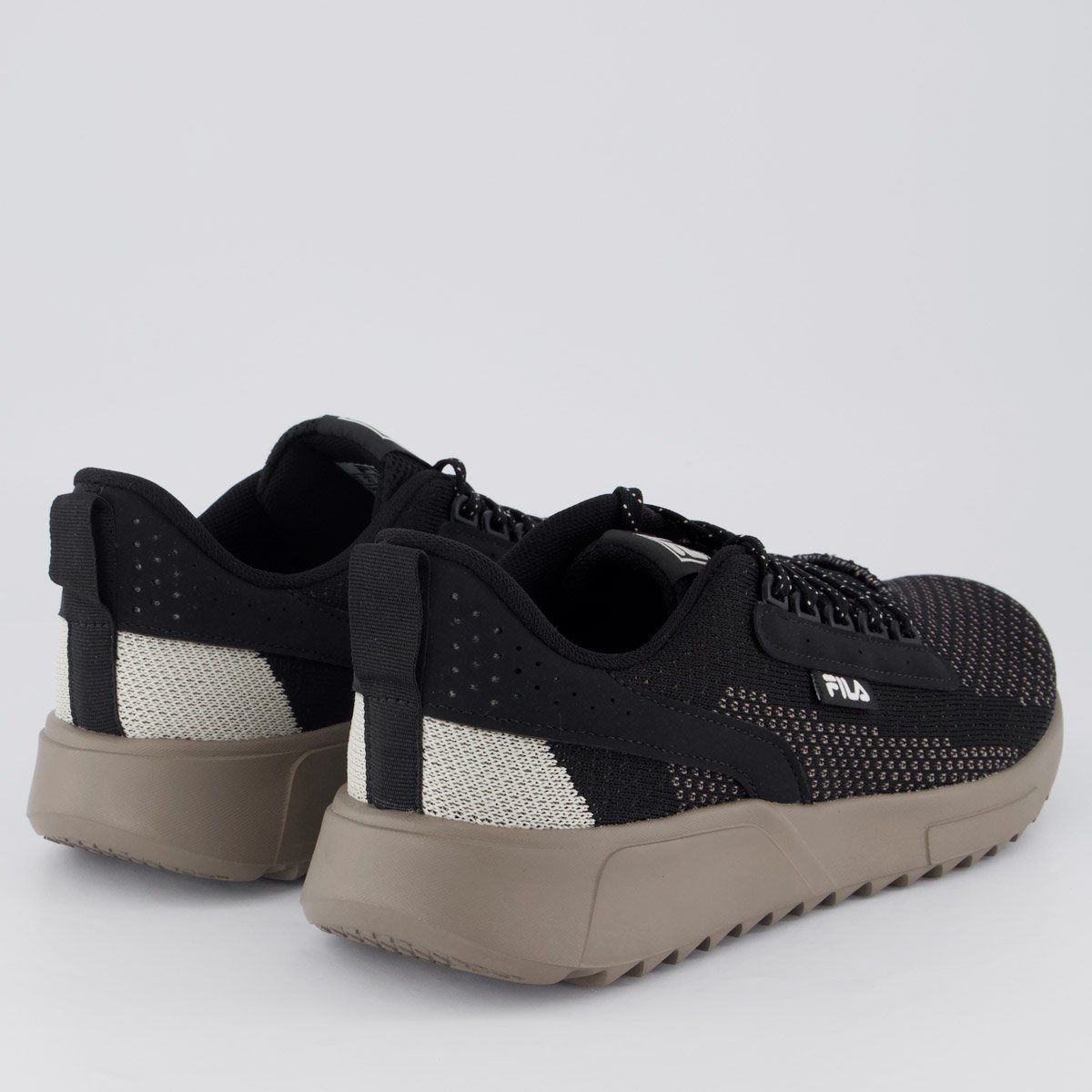 Tênis Fila Freestyle II Preto e Bege Preto 3