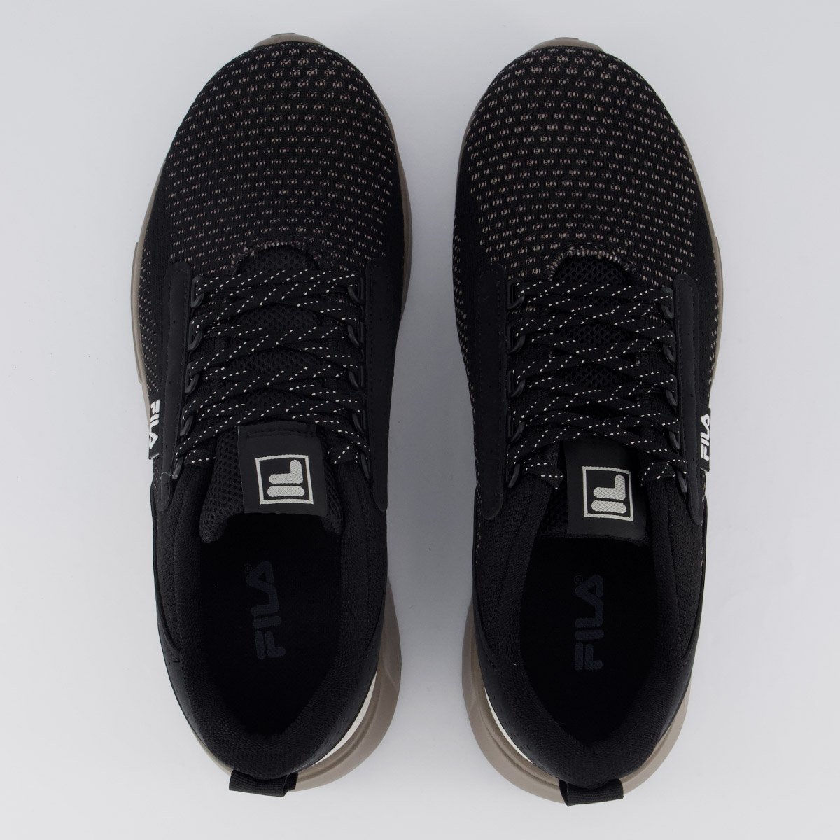 Tênis Fila Freestyle II Preto e Bege Preto 4