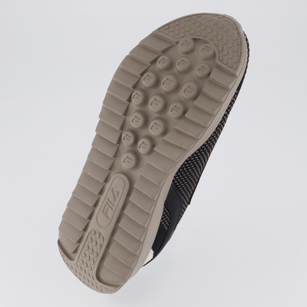Tênis Fila Freestyle II Preto e Bege Preto 5