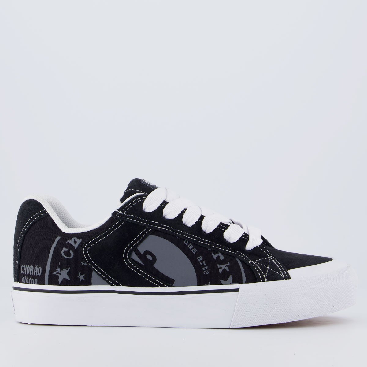 Tênis Qix Chorão Park Estampa Preto e Branco