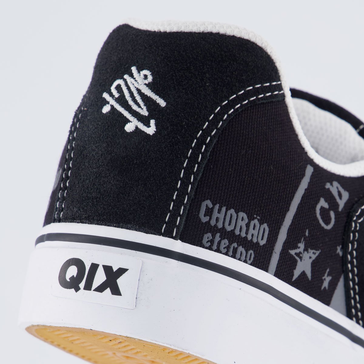 Tênis Qix Chorão Park Estampa Preto e Branco Preto 6