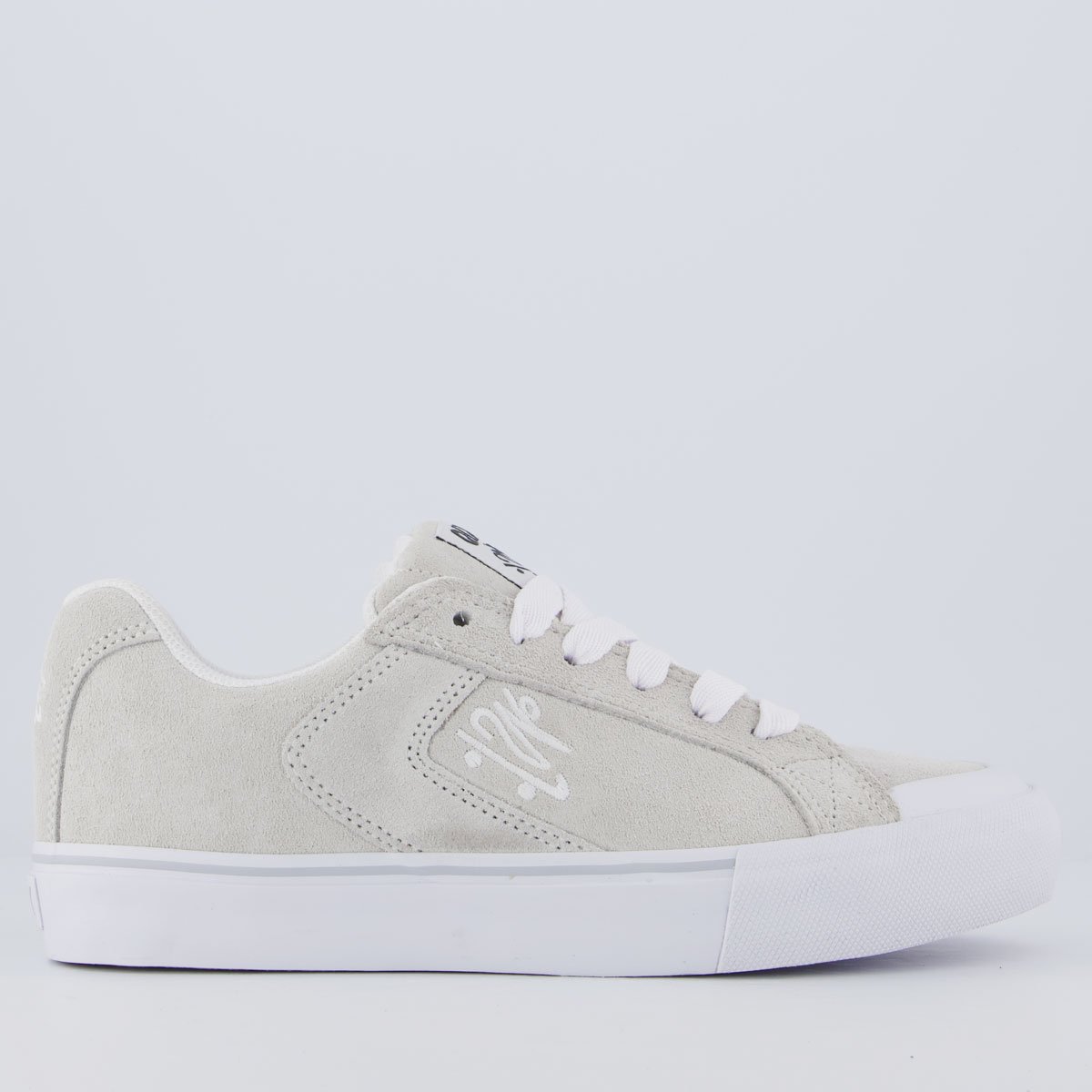 Tênis Qix Chorão Park Cinza e Branco