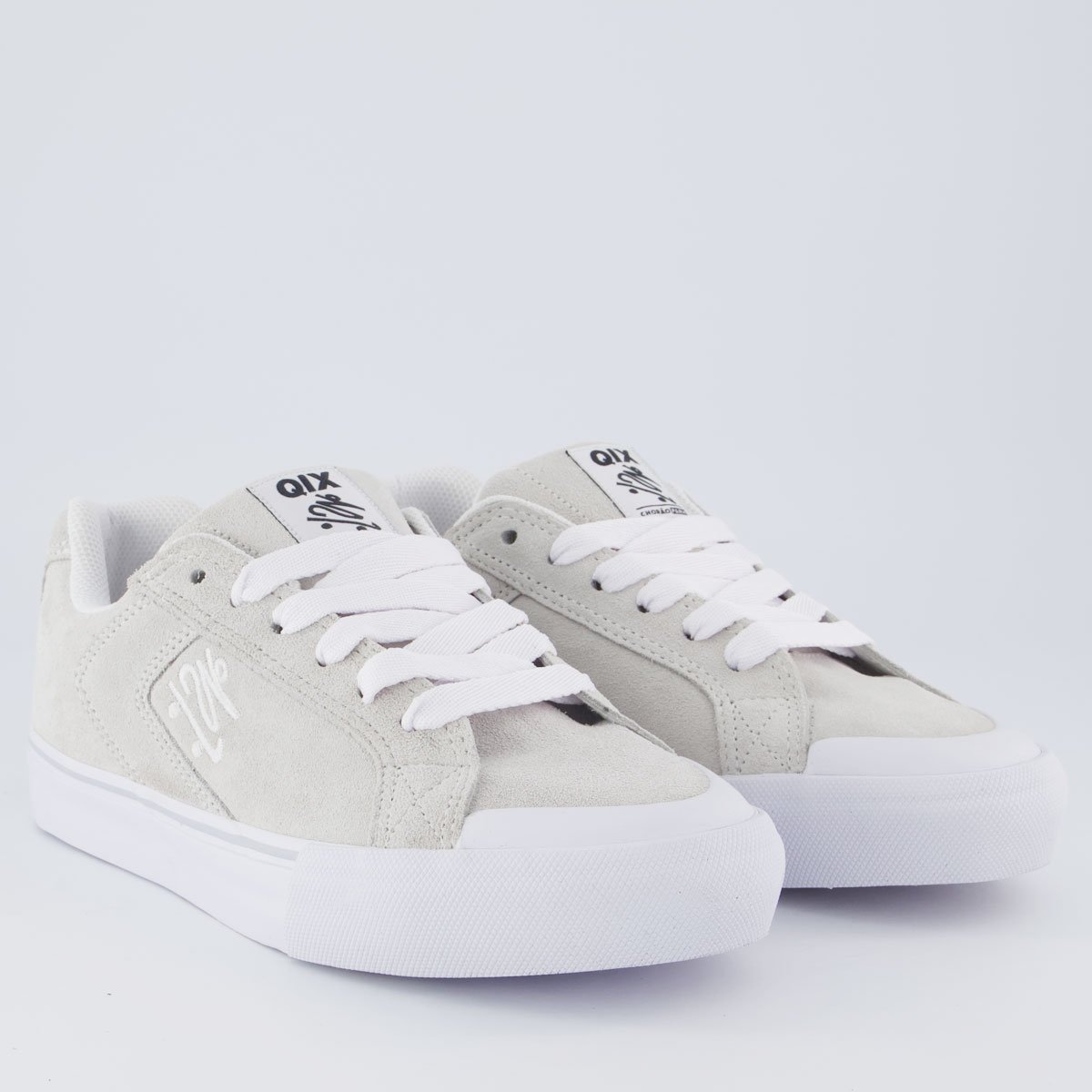 Tênis Qix Chorão Park Cinza e Branco Cinza 2
