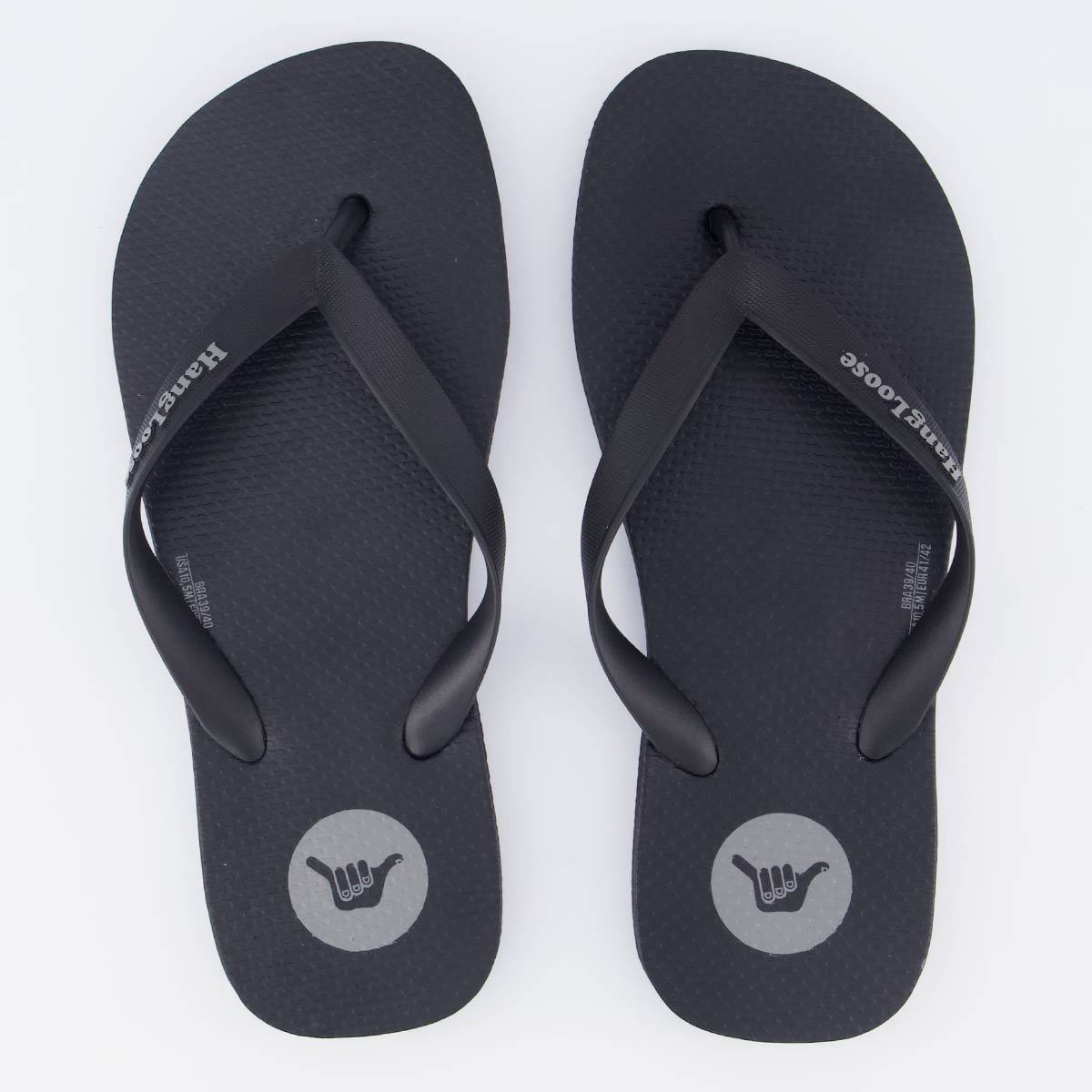Chinelo Hang Loose HLFM0026 Preto