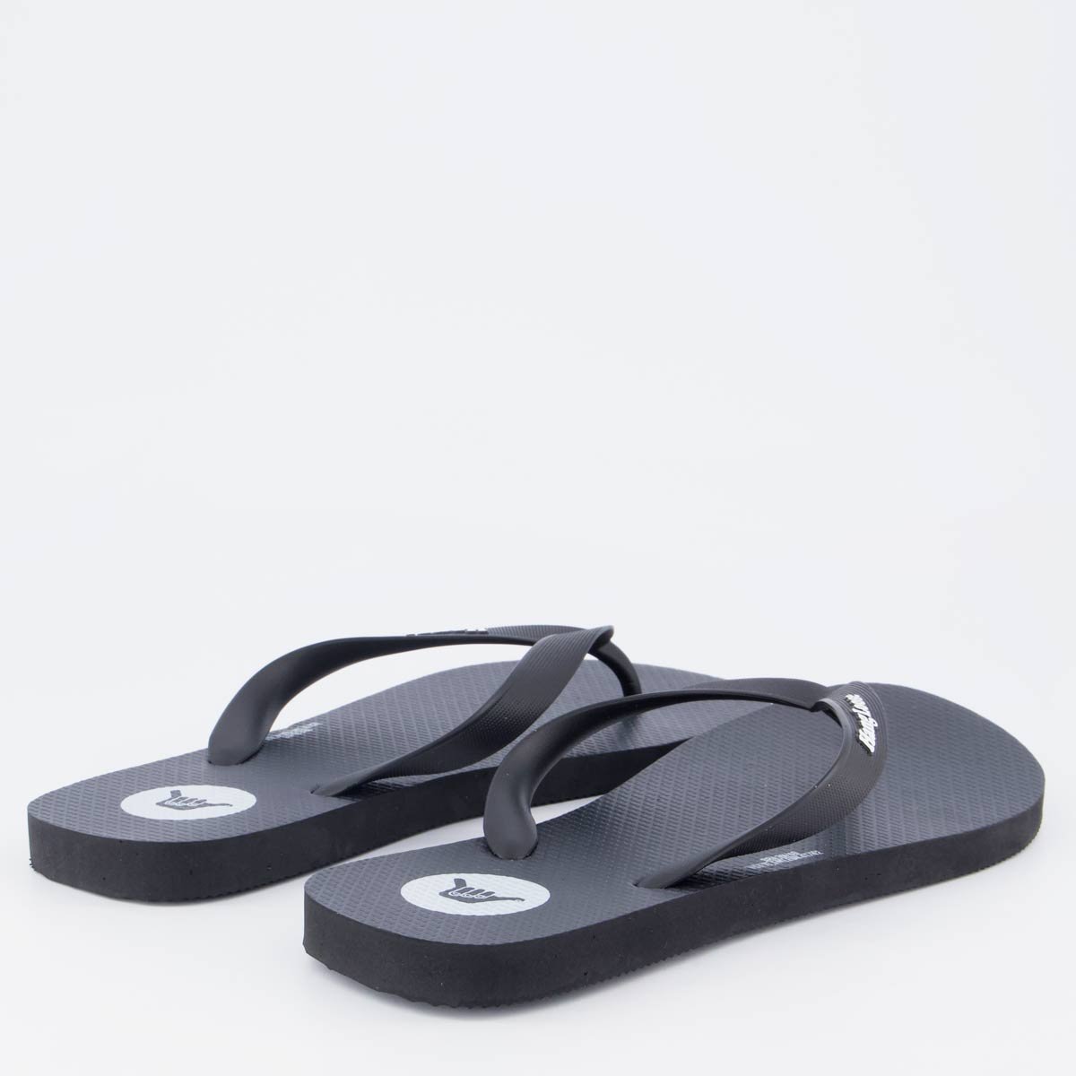 Chinelo Hang Loose HLFM0026 Preto e Branco Preto 4
