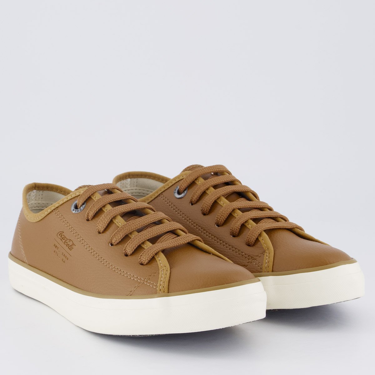 Tênis Coca Cola Stream Town Feminino Caramelo Caramelo 2