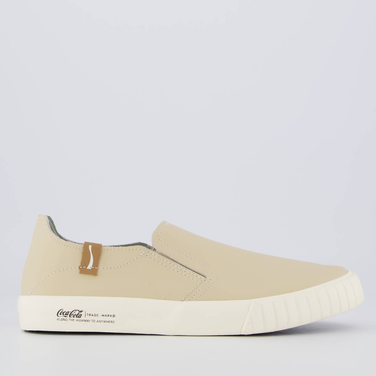 Tênis Coca Cola Philadelphia Leather Bege