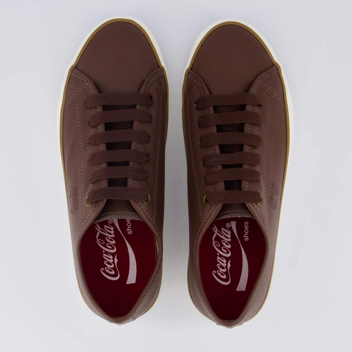 Tênis Coca Cola Stream Town Feminino Marrom Marrom 4