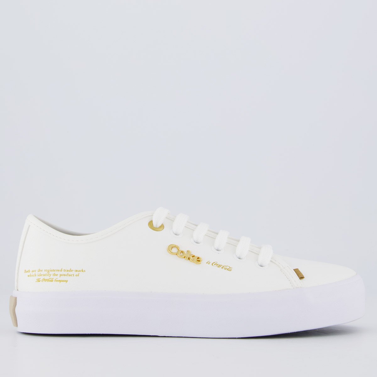 Tênis Coca Cola Key West Town Feminino Branco