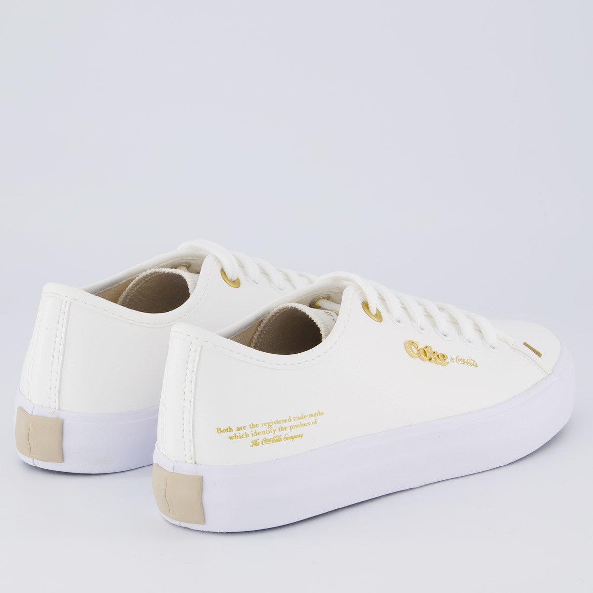 Tênis Coca Cola Key West Town Feminino Branco Branco 3