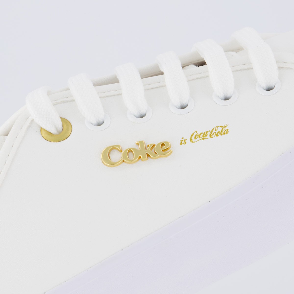 Tênis Coca Cola Key West Town Feminino Branco Branco 7