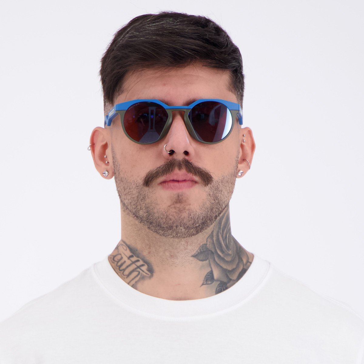 Óculos de Sol Oakley HSTN Matte Balsam Azul Azul 4