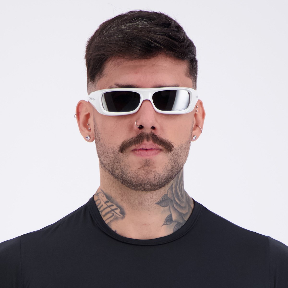 Óculos de Sol Oakley Permian Branco Branco 4