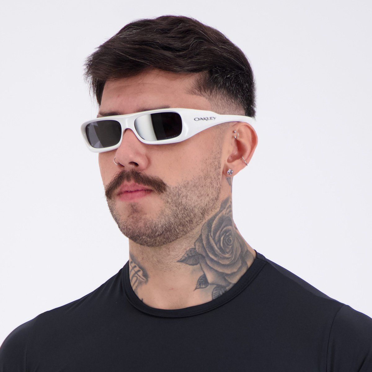 Óculos de Sol Oakley Permian Branco Branco 6