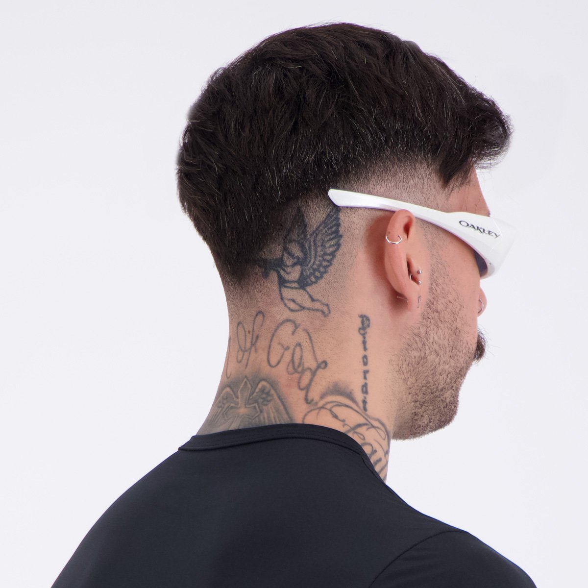Óculos de Sol Oakley Permian Branco Branco 7