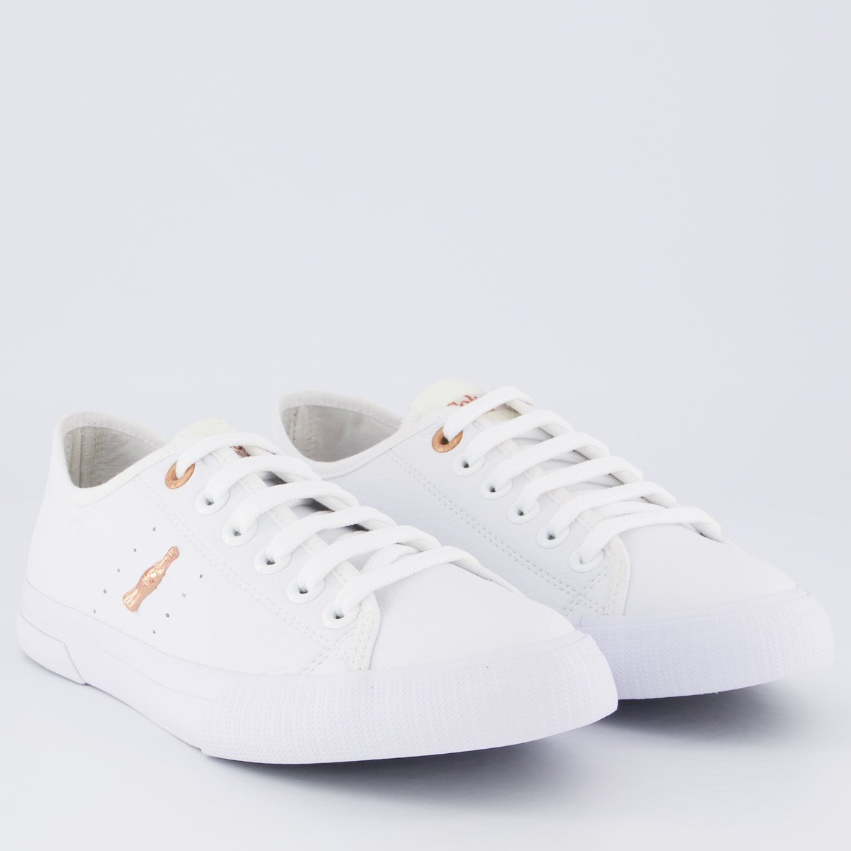 Tênis Coca Cola Flow Town Feminino Branco Branco 2