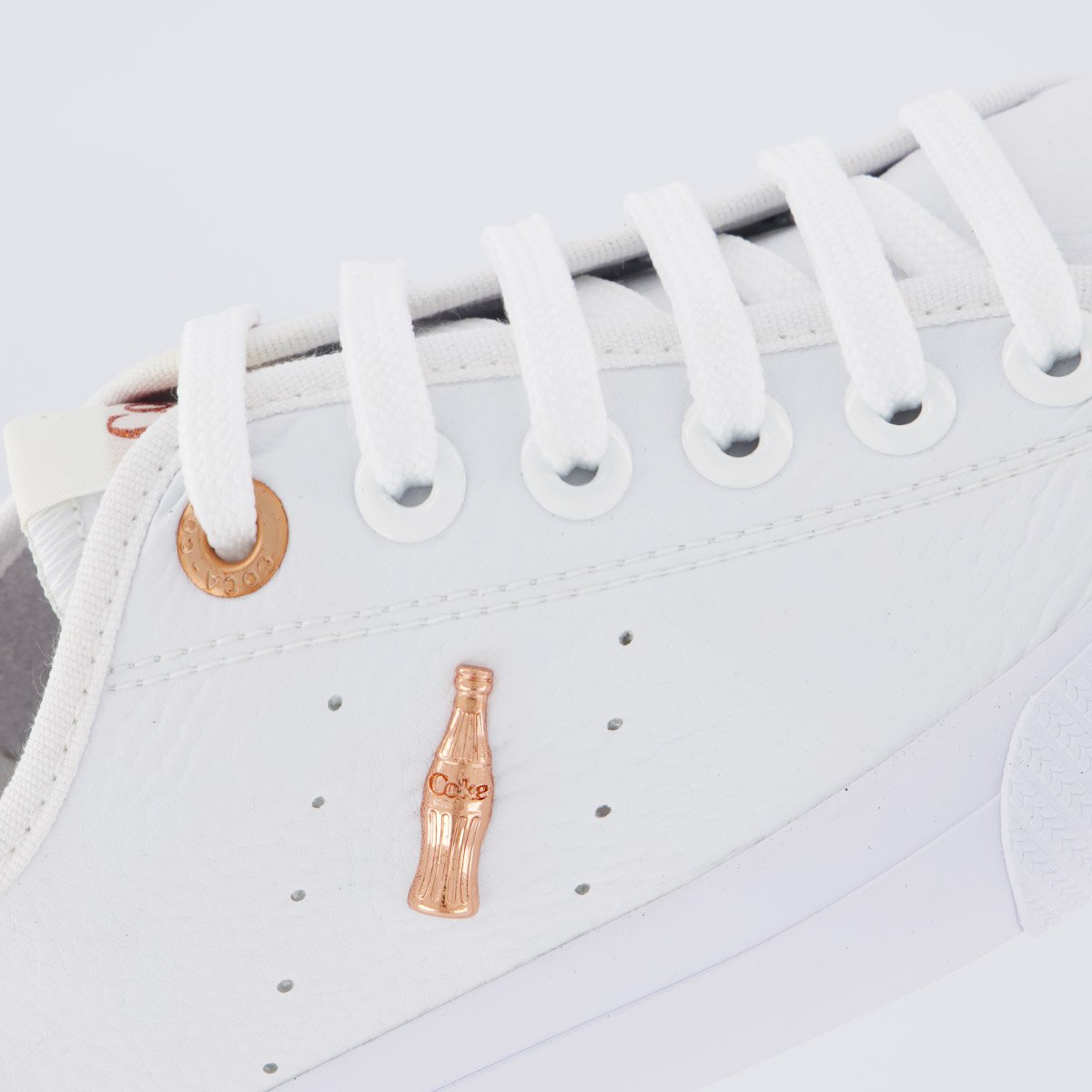 Tênis Coca Cola Flow Town Feminino Branco Branco 7