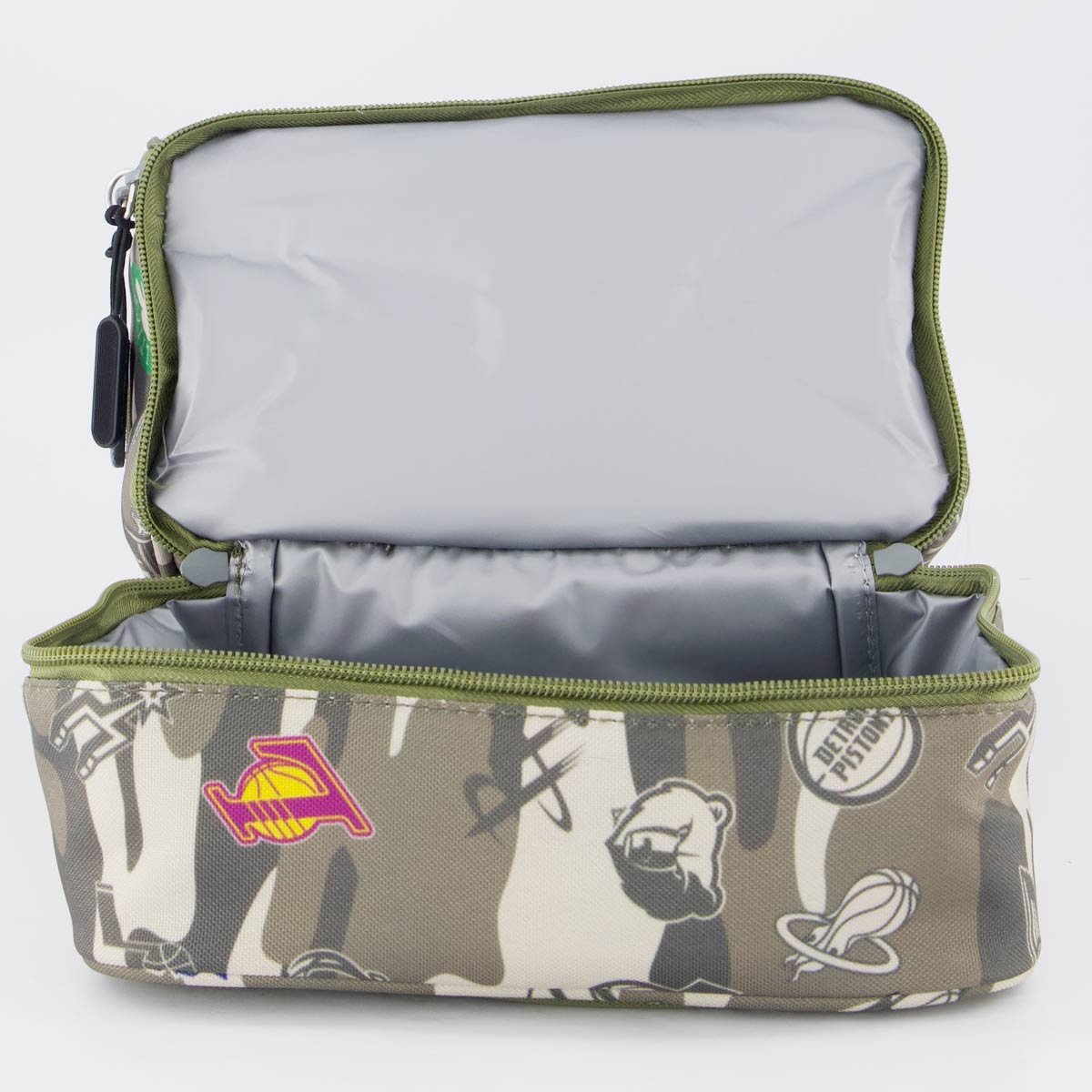 Lancheira NBA Begins Camuflado Verde 5