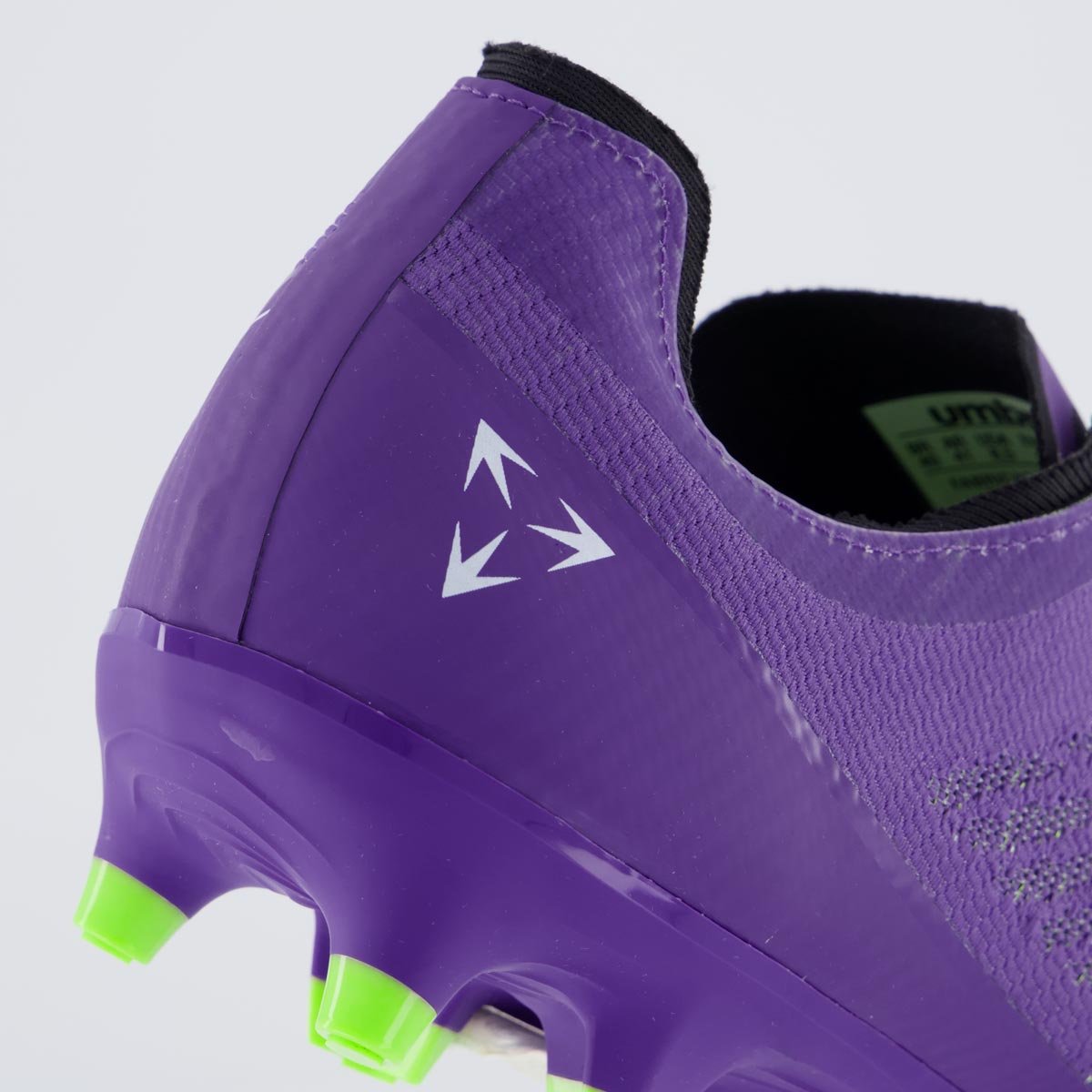 Chuteira Umbro Velocita Décimo Premier Campo Roxo e Verde Roxo 6