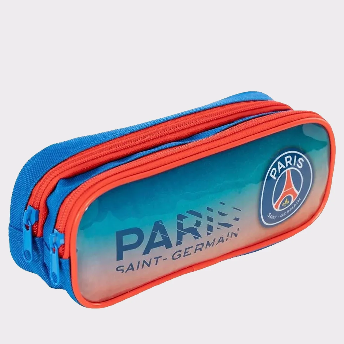 Estojo Duplo PSG Azul/Vermelho 3