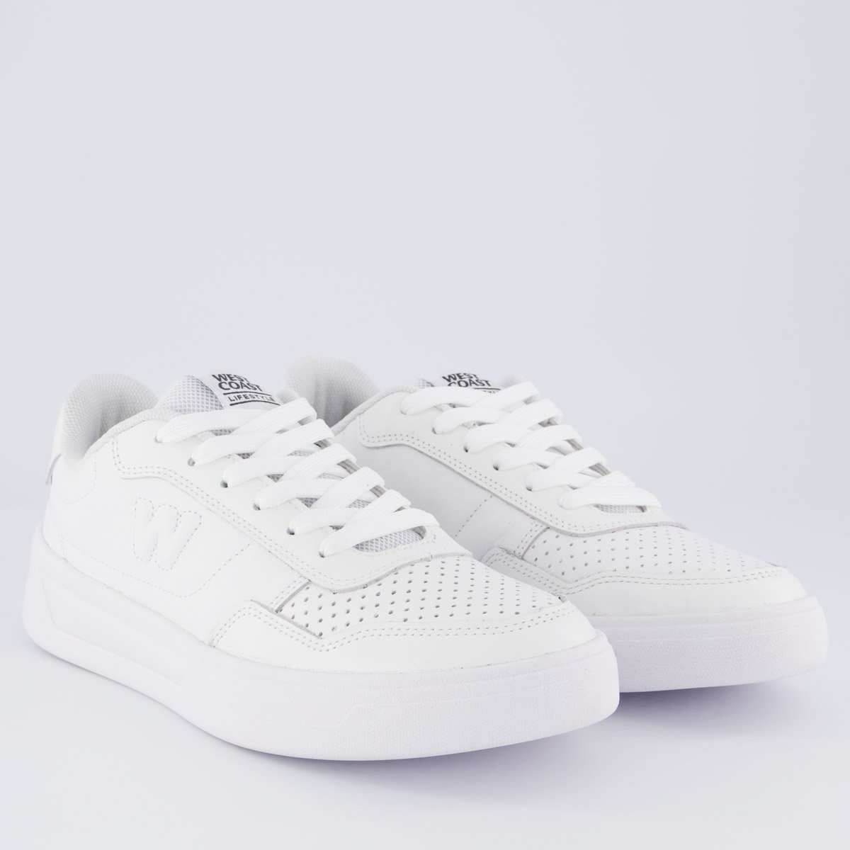 Tênis West Coast Kingston Branco Branco 2