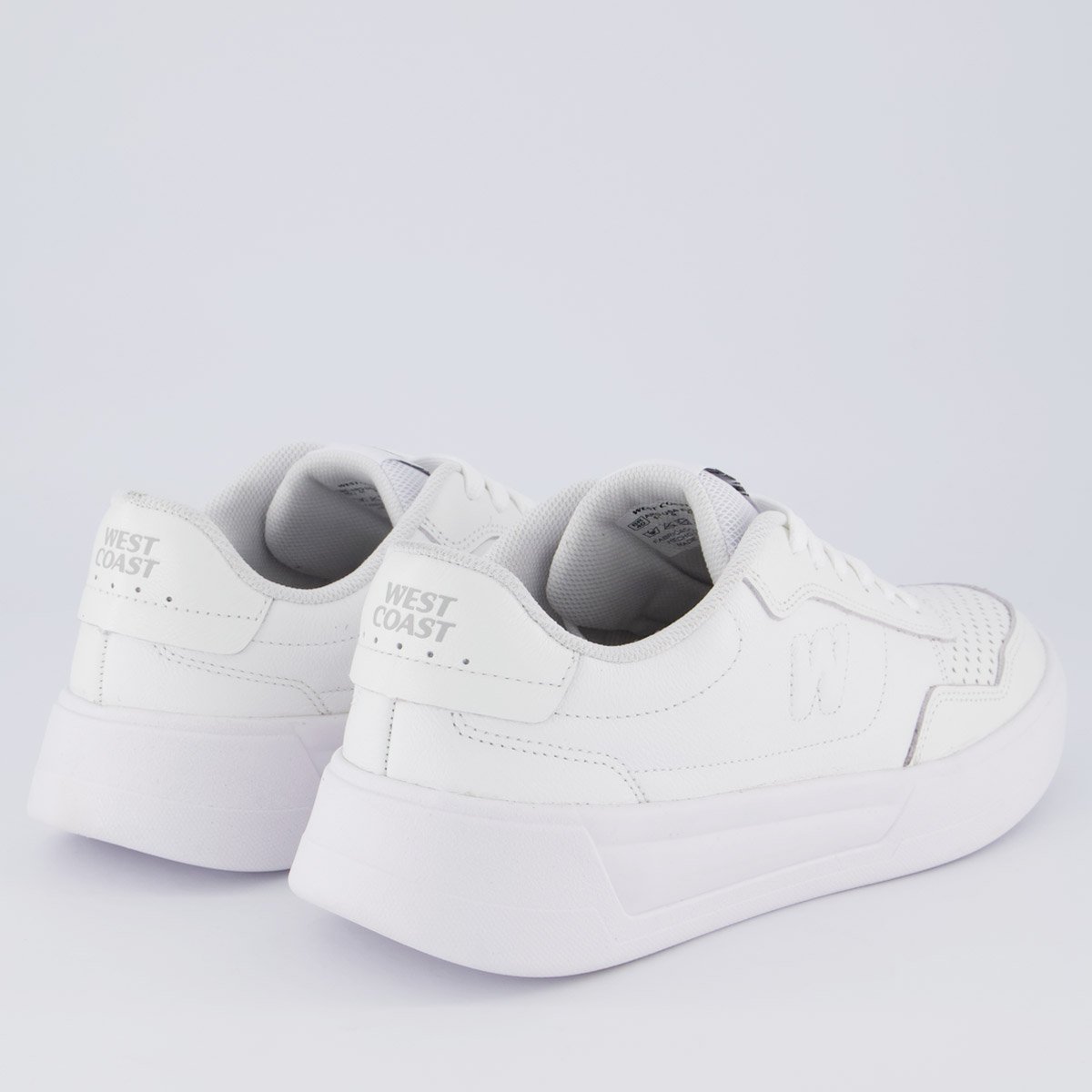 Tênis West Coast Kingston Branco Branco 3