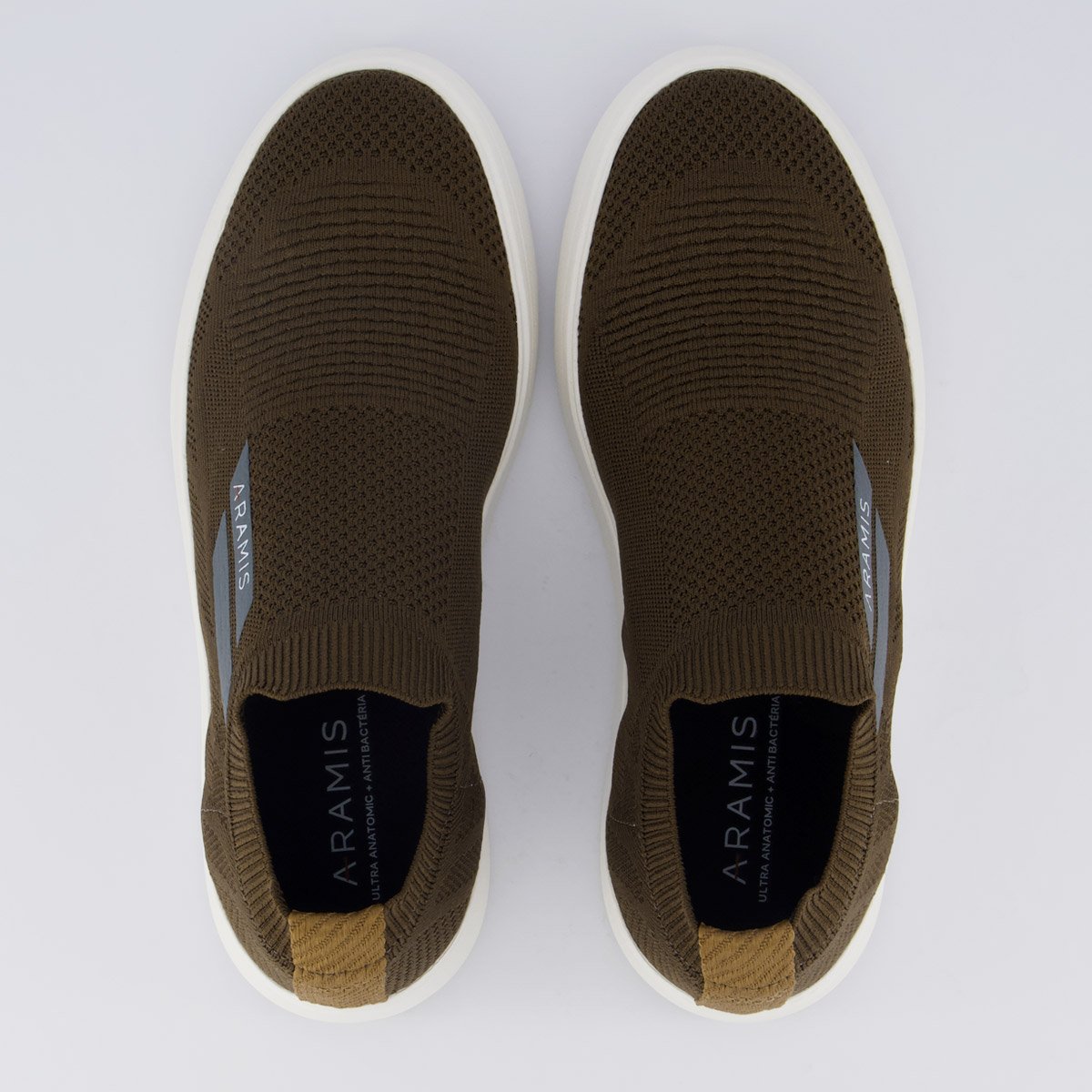 Tênis Aramis Jouney K-NIT Tan Marrom 4