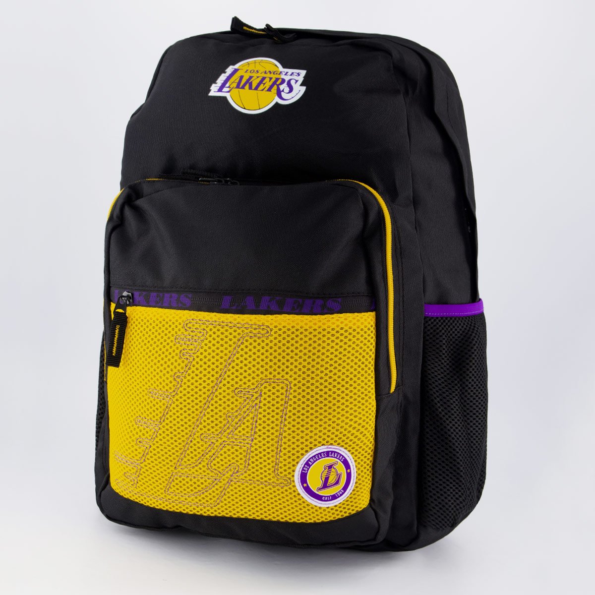 Mochila NBA Lakers Legend Preto Preto/Amarelo 4