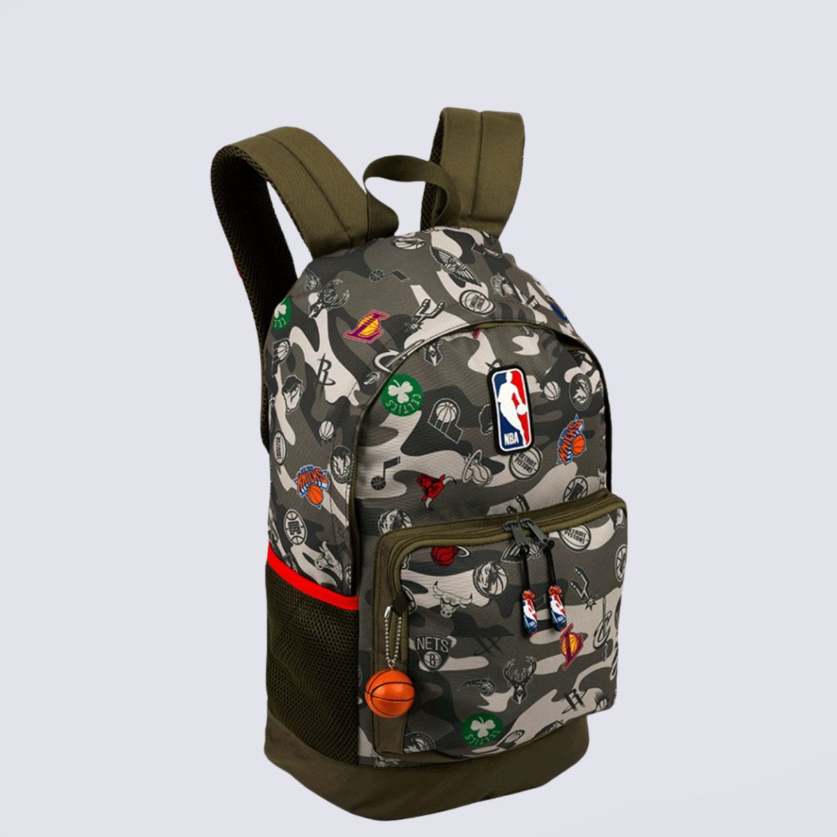 Mochila NBA Begins Camuflado Verde