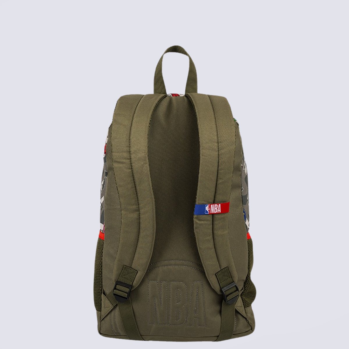 Mochila NBA Begins Camuflado Verde Verde 2