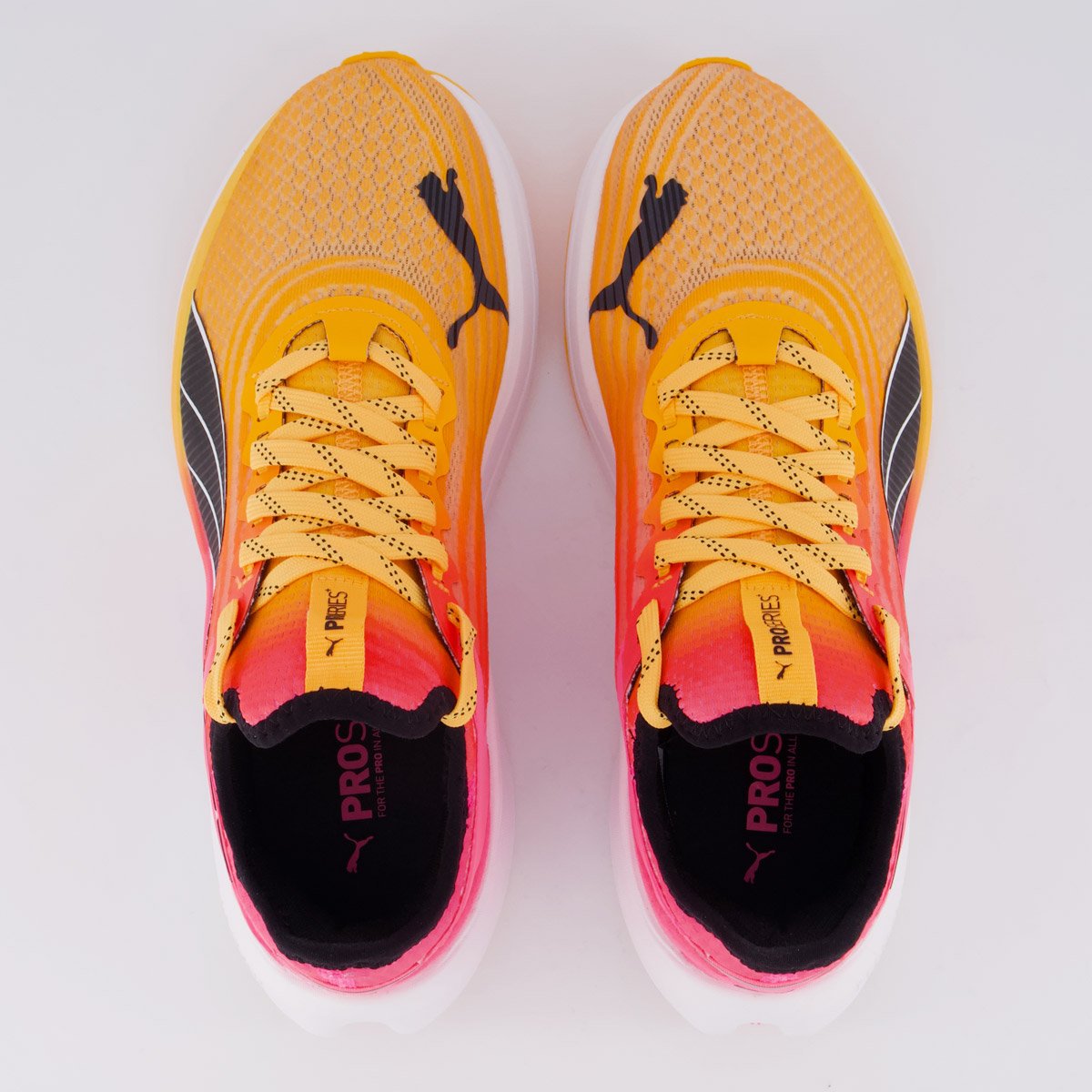 Tenis Puma Conduct Pro WNS Feminino Laranja Laranja/Rosa 4