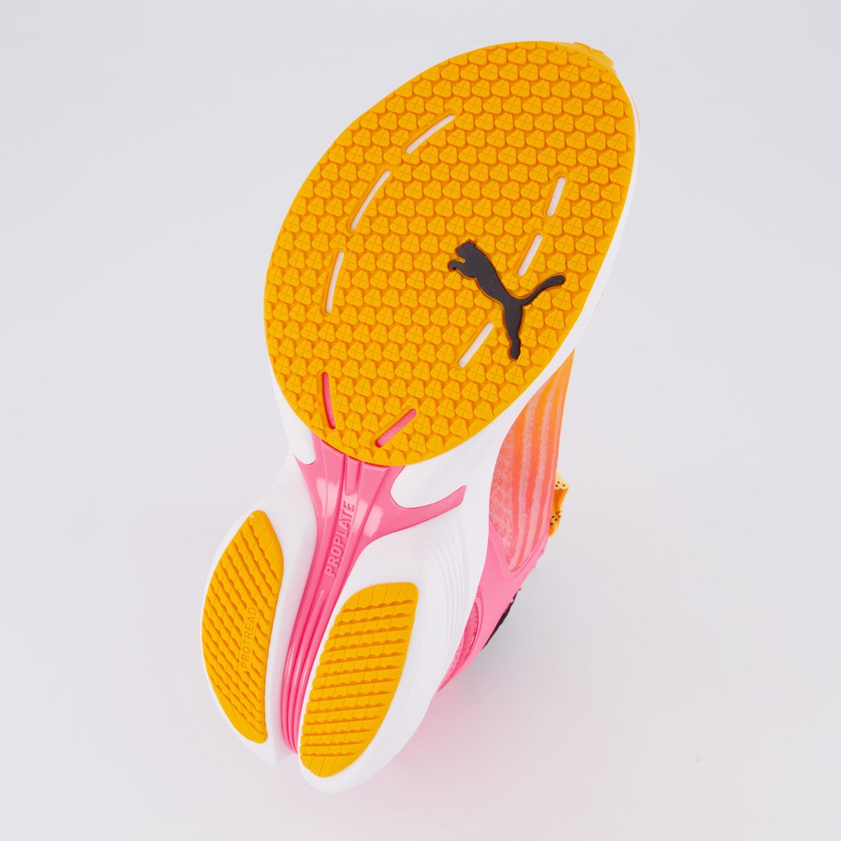 Tenis Puma Conduct Pro WNS Feminino Laranja Laranja/Rosa 5