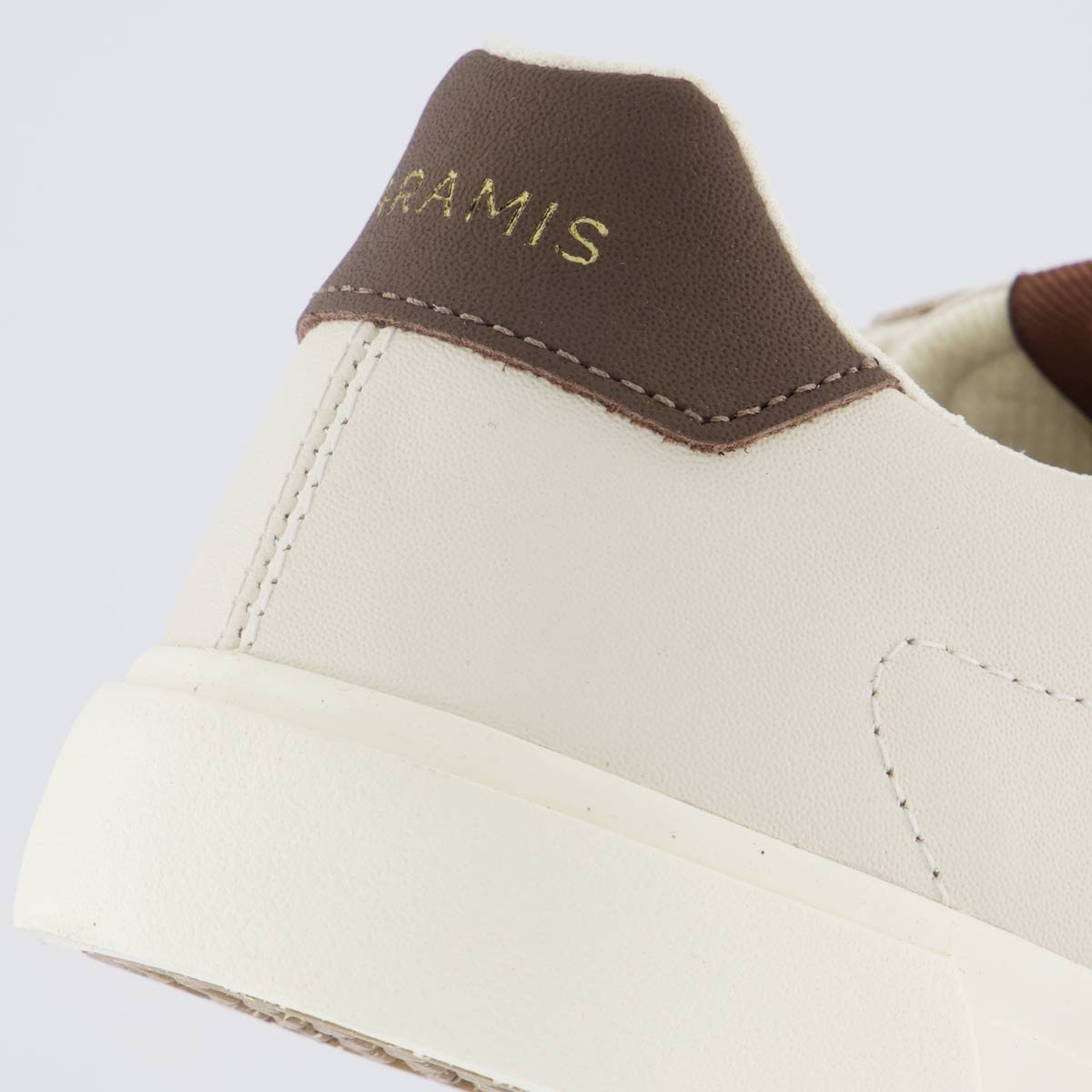 Tênis Aramis Easy Icon Off White e Marrom Bege 6