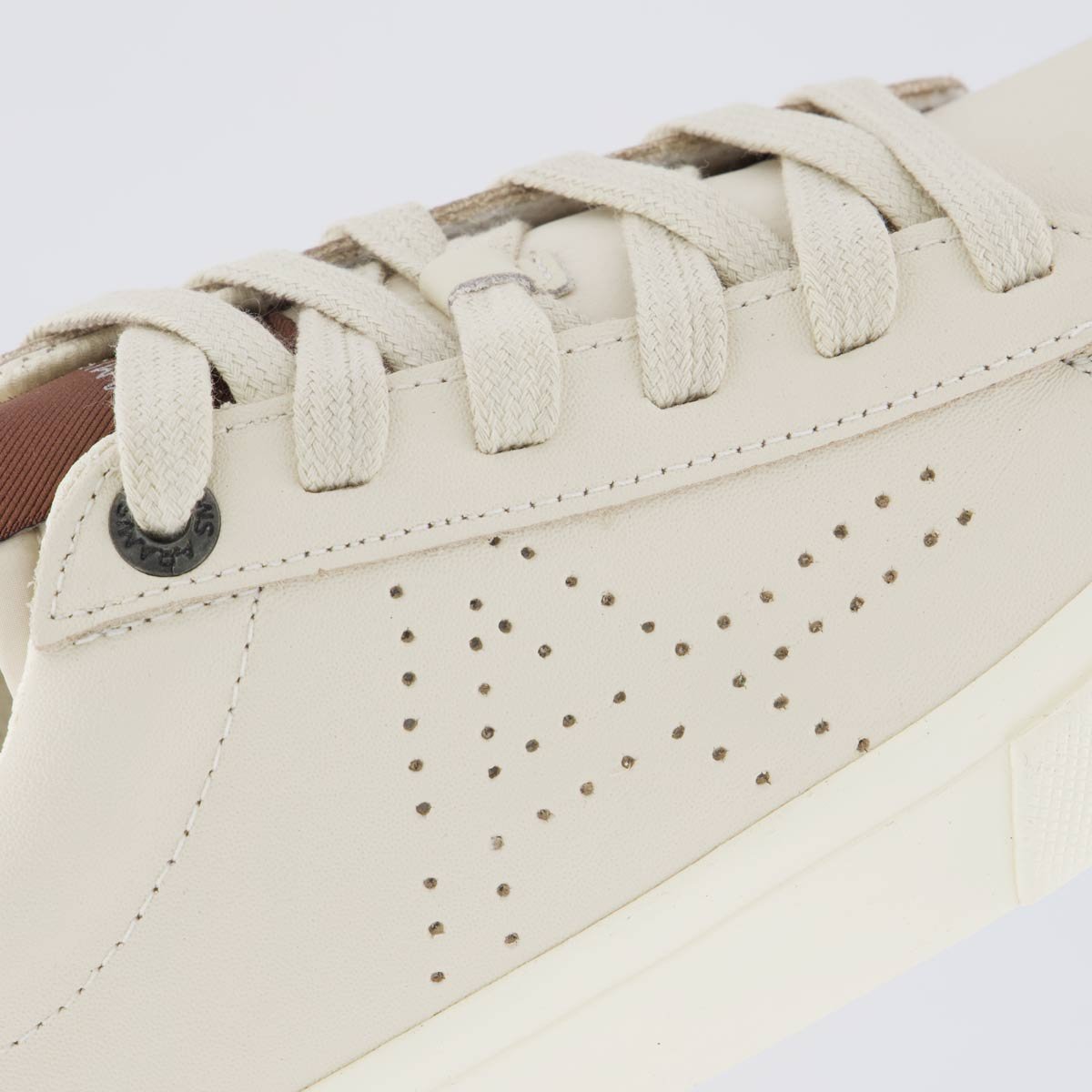 Tênis Aramis Easy Icon Off White e Marrom Bege 7