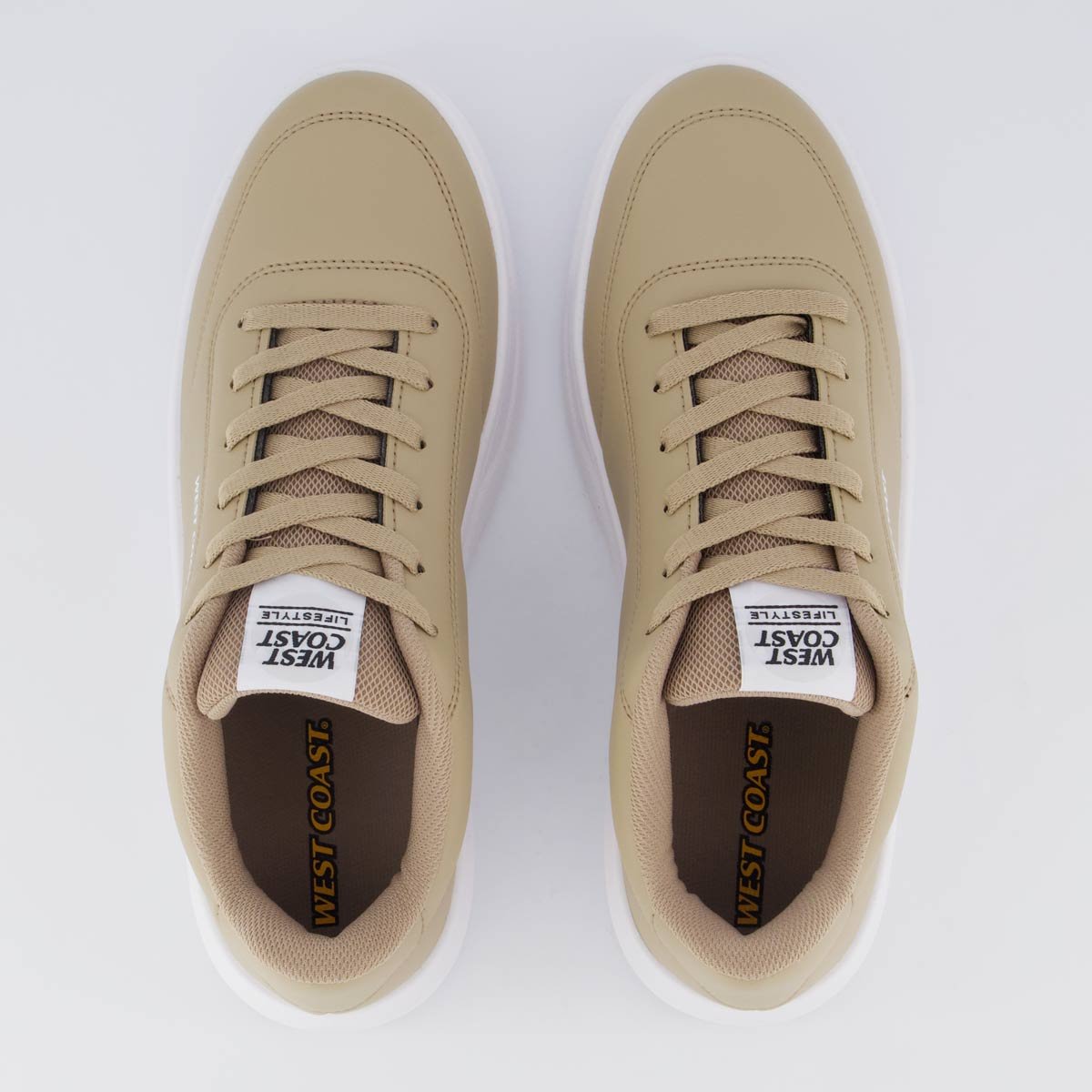 Tênis West Coast Sunset Bege Bege 4
