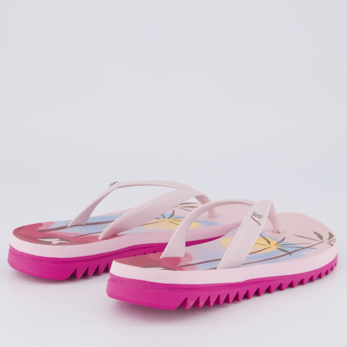 Chinelo Kenner Ibiza Maresia Feminino Rosa Rosa 4