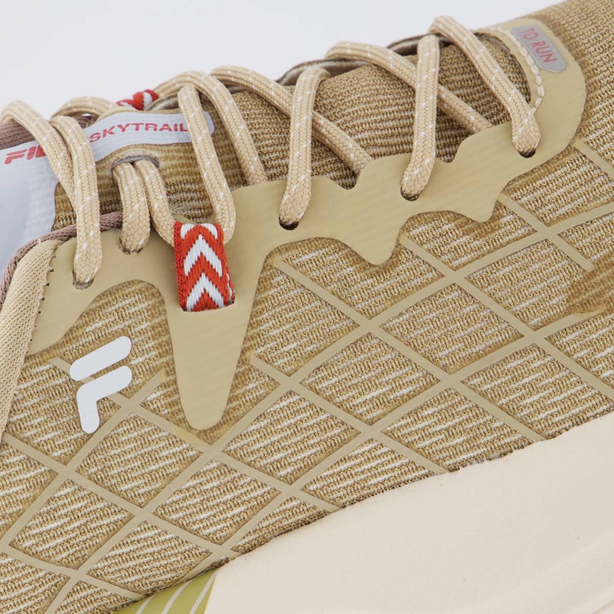 Tênis Fila Racer Skytrail Feminino Bege Bege 7