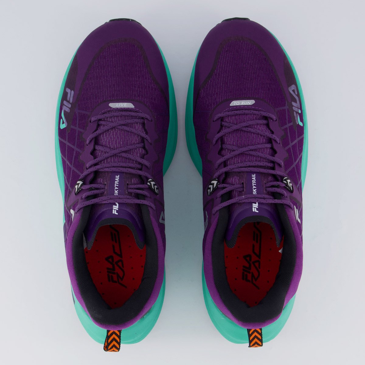 Tênis Fila Skytrail Roxo e Azul Roxo 4