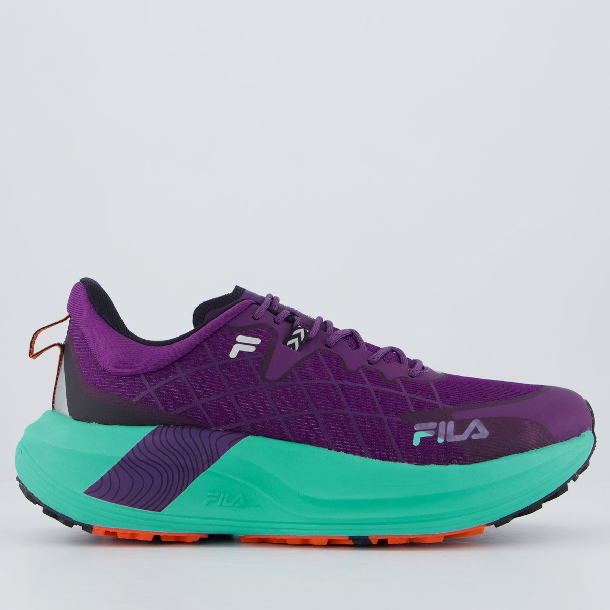 Tênis Fila Skytrail Roxo e Azul