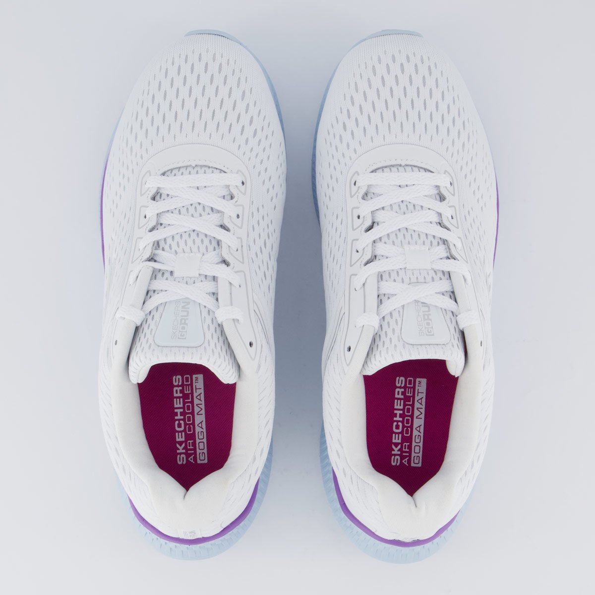 Tênis Skechers Go Run Consistent 2.0 Mile Feminino Branco Branco 4
