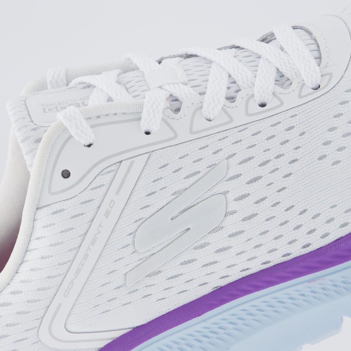 Tênis Skechers Go Run Consistent 2.0 Mile Feminino Branco Branco 7