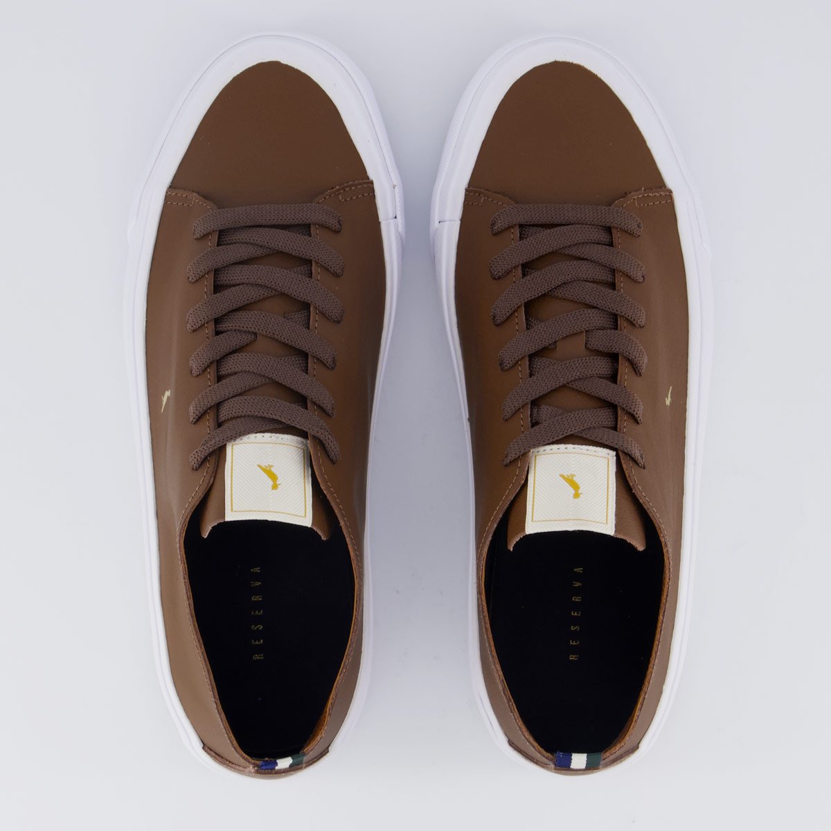 Tênis Reserva Basic Clean Marrom Marrom 4