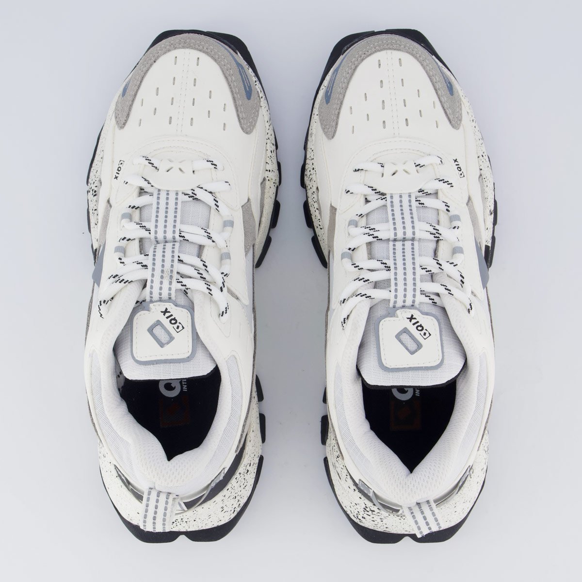 Tênis Qix Trek Branco e Cinza Branco 4